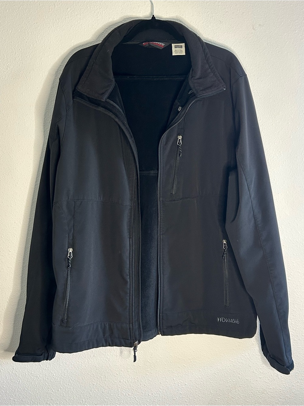 Black Diamond Men's Black Softshell Jacket